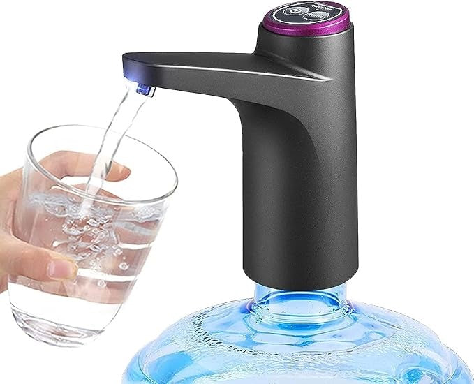 Smart Electric Water Dispenser Pump – USB Rechargeable with 600ml Quantitative & Continuous Modes