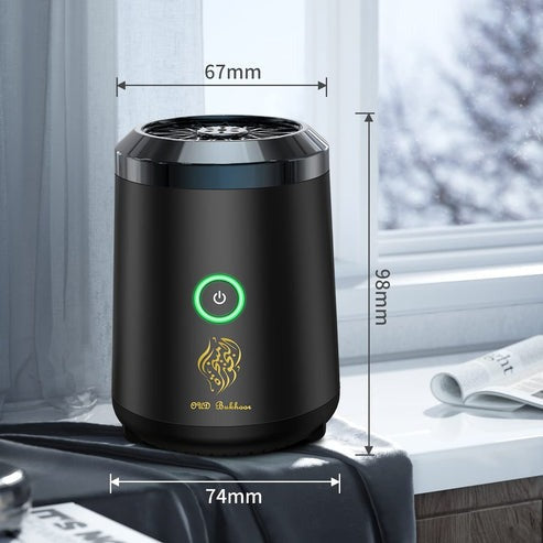 Smart Electric Oud Bukhoor Burner – Portable USB Arabic Incense Diffuser with Accessories Kit