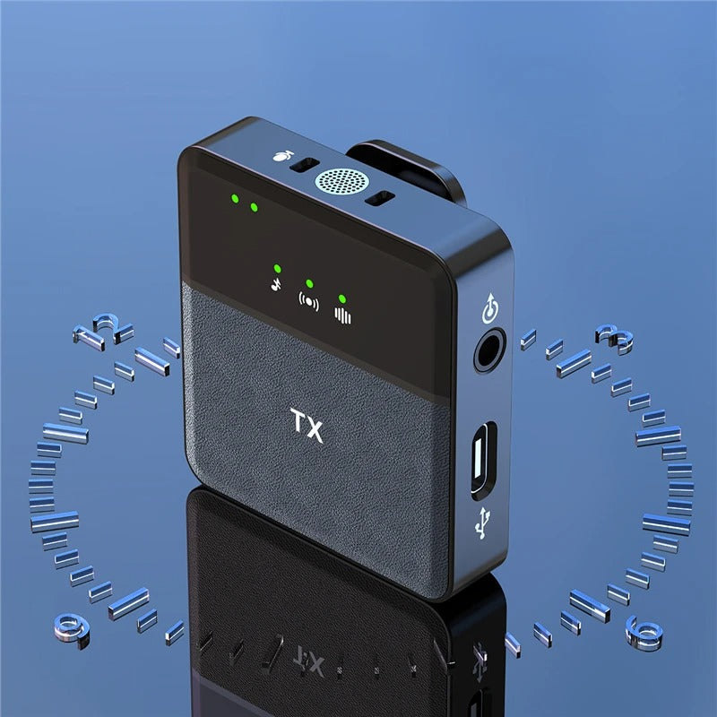 Wireless Bluetooth Audio Transmitter – 3.5mm AUX & USB, Compact & Portable