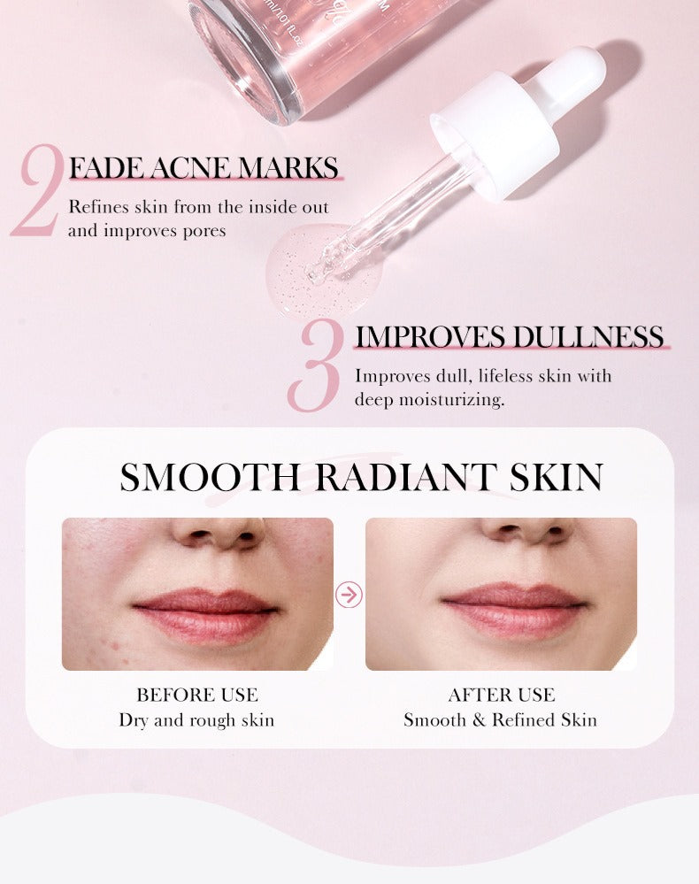 Peach 70% Niacinamide Serum – Brightening & Hydrating Facial Essence for Glowing Skin